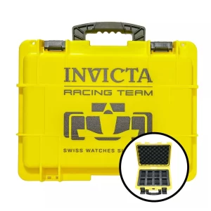 CAJA DE IMPACTO INVICTA 8 SLOT RACING TEAM YELLOW