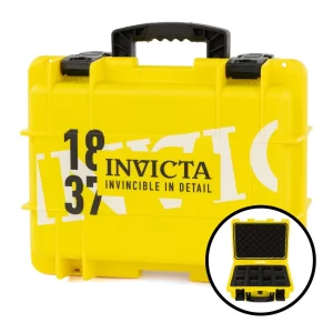 CAJA DE IMPACTO INVICTA 8 SLOT 1837 YELLOW