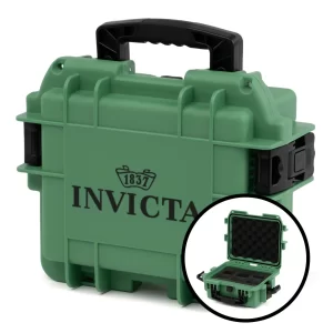 CAJA DE IMPACTO INVICTA 3 SLOT LIGHT GREEN