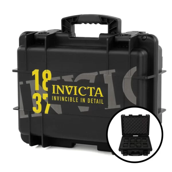 CAJA DE IMPACTO INVICTA 8 SLOT 1837 BLACK